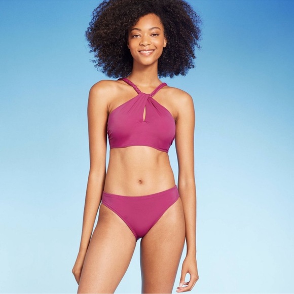 NWT Women's Low-Rise Medium Coverage Hipster
Bikini Bottom - Shade & Shore - Picture 4 of 6